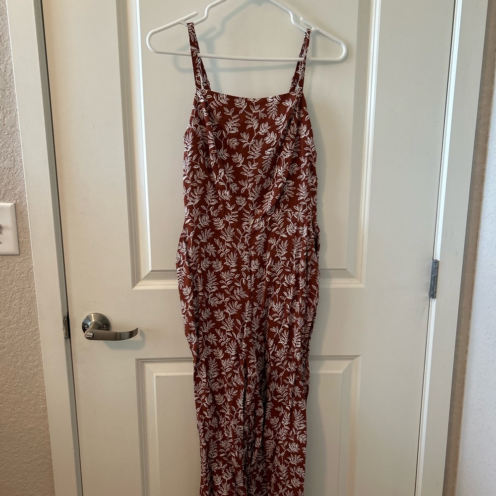Burnt Orange Old Navy Jumpsuit